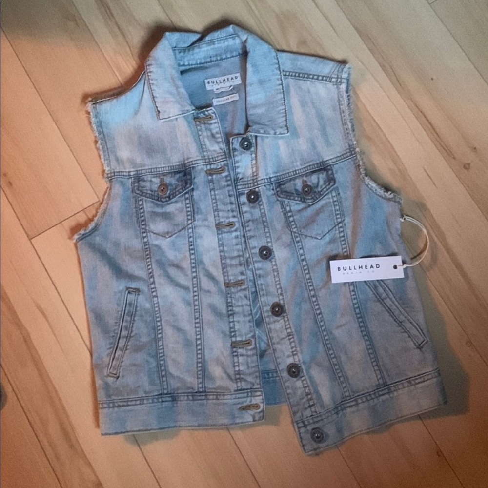 Denim vest